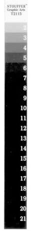 calibration chart upright